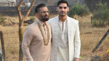Suniel Shetty says ‘have become a father-in-law officially’ after daughter Athiya ties the knot | Suniel Shetty says ‘have become a father-in-law officially’ after daughter Athiya ties the knot