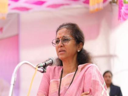 Supriya Sule Criticises Ajit Pawar in Veiled Attack, States 84 Year Old Sharad Pawar is Tenacious Despite Age  | Supriya Sule Criticises Ajit Pawar in Veiled Attack, States 84 Year Old Sharad Pawar is Tenacious Despite Age 