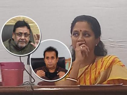 Nawab Malik & Anil Deshmukh who didn't do anything are stuck in jail: Supriya Sule | Nawab Malik & Anil Deshmukh who didn't do anything are stuck in jail: Supriya Sule Nawab Malik & Anil Deshmukh who didn't do anything are stuck in jail: Supriya Sule | Nawab Malik & Anil Deshmukh who didn't do anything are stuck in jail: Supriya Sule
