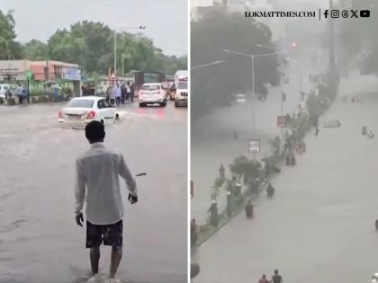Gujarat Rains: School Holiday Declared After Roads Flooded in Several Areas of Surat Due to Heavy Rainfall (Watch Videos) | Gujarat Rains: School Holiday Declared After Roads Flooded in Several Areas of Surat Due to Heavy Rainfall (Watch Videos) Gujarat Rains: School Holiday Declared After Roads Flooded in Several Areas of Surat Due to Heavy Rainfall (Watch Videos) | Gujarat Rains: School Holiday Declared After Roads Flooded in Several Areas of Surat Due to Heavy Rainfall (Watch Videos)