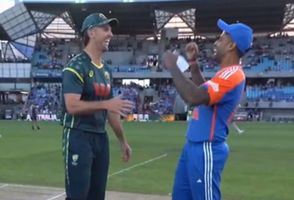 Watch: Suryakumar Yadav’s Hilarious Celebration After Finally Winning a Toss in AUS vs IND 3rd T20I (VIDEO) | Watch: Suryakumar Yadav’s Hilarious Celebration After Finally Winning a Toss in AUS vs IND 3rd T20I (VIDEO)