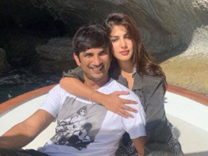 Rhea Chakraborty's unseen Whatsapp display pic goes viral after Sushant Singh Rajput's death | Rhea Chakraborty's unseen Whatsapp display pic goes viral after Sushant Singh Rajput's death