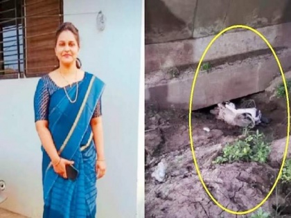 Chandrapur: Pregnant woman falls to death from bridge, four-year-old son sits beside corpse all night | Chandrapur: Pregnant woman falls to death from bridge, four-year-old son sits beside corpse all night