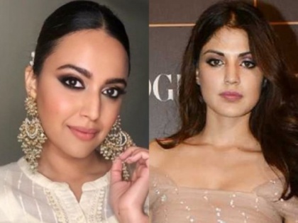Swara Bhasker calls for release of Rhea from jail, after AIIMS report rules out murder claim in Sushant Singh Rajput case | Swara Bhasker calls for release of Rhea from jail, after AIIMS report rules out murder claim in Sushant Singh Rajput case