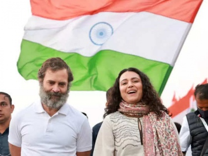 Swara Bhaskar joins Rahul Gandh's Bharat Jodo Yatra | Swara Bhaskar joins Rahul Gandh's Bharat Jodo Yatra