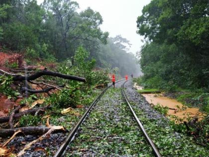 Train Services Disrupted on South Western Railway Due to Landslide | Train Services Disrupted on South Western Railway Due to Landslide
