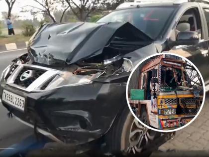 Tamil Nadu Road Accident: 10 Injured in Trichy-Chennai Highway Crash After Bus Car Collide (Watch Video) | Tamil Nadu Road Accident: 10 Injured in Trichy-Chennai Highway Crash After Bus Car Collide (Watch Video) Tamil Nadu Road Accident: 10 Injured in Trichy-Chennai Highway Crash After Bus Car Collide (Watch Video) | Tamil Nadu Road Accident: 10 Injured in Trichy-Chennai Highway Crash After Bus Car Collide (Watch Video)