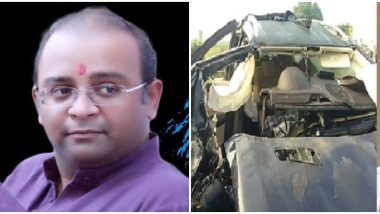Prominent industrialist Tapan Patel dies in a tragic road mishap | Prominent industrialist Tapan Patel dies in a tragic road mishap