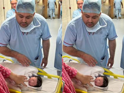 Tejashwi Yadav, Wife Rajshree Blessed With Baby Boy, Shares Pic Of Newborn | Tejashwi Yadav, Wife Rajshree Blessed With Baby Boy, Shares Pic Of Newborn