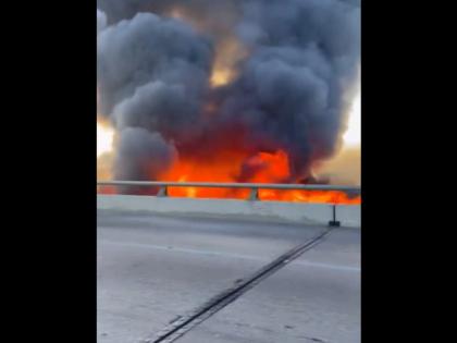 Texas Fire: Massive Blaze Erupts at Motel 9 University in Austin (Watch Video) | Texas Fire: Massive Blaze Erupts at Motel 9 University in Austin (Watch Video)