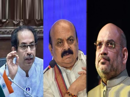 Thackeray group demands Union minister Amit Shah should first give Karnataka CM a good understanding over border row | Thackeray group demands Union minister Amit Shah should first give Karnataka CM a good understanding over border row