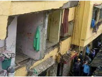 Maharashtra: Part of building collapses in Thane, no causality reported | Maharashtra: Part of building collapses in Thane, no causality reported