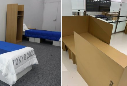 Tokyo Olympics 2020: Cardboard Beds to prevent sex among athletes takes internet by storm | Tokyo Olympics 2020: Cardboard Beds to prevent sex among athletes takes internet by storm