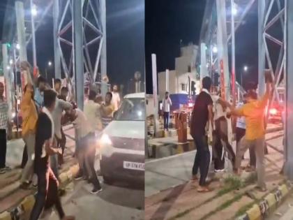 Army Soldier Assaulted by Employees at Bhuni Toll Plaza in Meerut; NHAI Initiates License Cancellation, Slaps Rs 20 Lakh Fine (VIDEO) | Army Soldier Assaulted by Employees at Bhuni Toll Plaza in Meerut; NHAI Initiates License Cancellation, Slaps Rs 20 Lakh Fine (VIDEO)