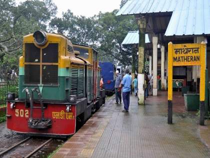 Iconic Matheran mini train set to resume services from tomorrow | Iconic Matheran mini train set to resume services from tomorrow