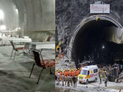Uttarakhand Tunnel Collapse: Temporary medical facility set up inside tunnel for workers | Uttarakhand Tunnel Collapse: Temporary medical facility set up inside tunnel for workers Uttarakhand Tunnel Collapse: Temporary medical facility set up inside tunnel for workers | Uttarakhand Tunnel Collapse: Temporary medical facility set up inside tunnel for workers