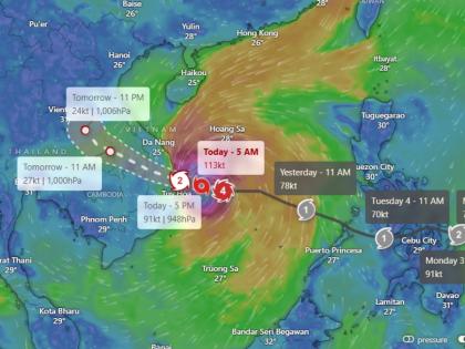 Typhoon Kalmaegi Live Tracker Map: Asia's Deadliest Cyclonic Storm Heading To Vietnam After Devastating Philippines; Check Real-Time Status | Typhoon Kalmaegi Live Tracker Map: Asia's Deadliest Cyclonic Storm Heading To Vietnam After Devastating Philippines; Check Real-Time Status Typhoon Kalmaegi Live Tracker Map: Asia's Deadliest Cyclonic Storm Heading To Vietnam After Devastating Philippines; Check Real-Time Status | Typhoon Kalmaegi Live Tracker Map: Asia's Deadliest Cyclonic Storm Heading To Vietnam After Devastating Philippines; Check Real-Time Status