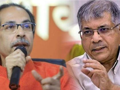 Uddhav Thackeray and Prakash Ambedkar announced joint alliance for upcoming BMC elections | Uddhav Thackeray and Prakash Ambedkar announced joint alliance for upcoming BMC elections
