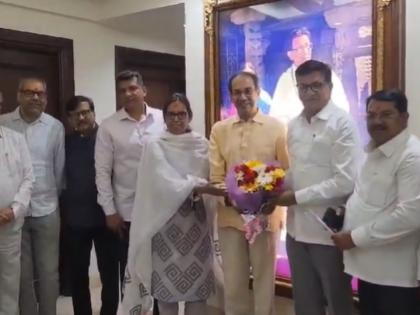 Congress Invites Shiv Sena UBT Leader Uddhav Thackeray for 'Bharat Jodo Nyay Yatra' in Maharashtra (Watch Video) | Congress Invites Shiv Sena UBT Leader Uddhav Thackeray for 'Bharat Jodo Nyay Yatra' in Maharashtra (Watch Video)