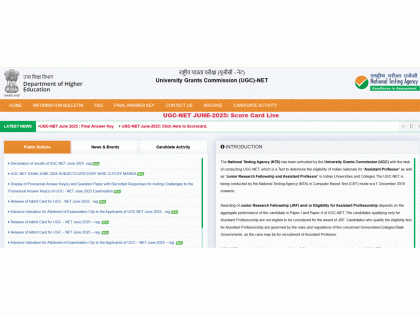 UGC NET June 2025 Result Declared at Official Website — ugcnet.nta.nic.in; Here's How to Check and Download Scorecard | UGC NET June 2025 Result Declared at Official Website — ugcnet.nta.nic.in; Here's How to Check and Download Scorecard UGC NET June 2025 Result Declared at Official Website — ugcnet.nta.nic.in; Here's How to Check and Download Scorecard | UGC NET June 2025 Result Declared at Official Website — ugcnet.nta.nic.in; Here's How to Check and Download Scorecard
