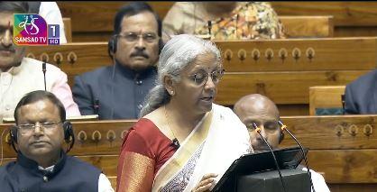 Union Budget 2025: Chaos in Parliament By Oppn MPs After Nirmala Sitharaman Begins Presentation (Watch Video) | Union Budget 2025: Chaos in Parliament By Oppn MPs After Nirmala Sitharaman Begins Presentation (Watch Video) Union Budget 2025: Chaos in Parliament By Oppn MPs After Nirmala Sitharaman Begins Presentation (Watch Video) | Union Budget 2025: Chaos in Parliament By Oppn MPs After Nirmala Sitharaman Begins Presentation (Watch Video)