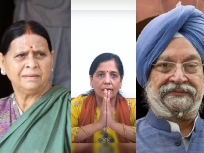Union Minister Hardeep Singh Puri Reacts To Sunita Kejriwal's WhatsApp campaign, Compares Her With Rabri Devi | Union Minister Hardeep Singh Puri Reacts To Sunita Kejriwal's WhatsApp campaign, Compares Her With Rabri Devi