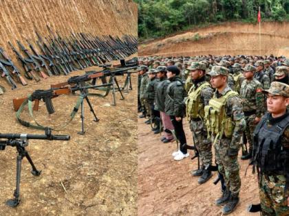 Manipur's oldest armed group UNLF signs peace agreement with Indian government | Manipur's oldest armed group UNLF signs peace agreement with Indian government Manipur's oldest armed group UNLF signs peace agreement with Indian government | Manipur's oldest armed group UNLF signs peace agreement with Indian government