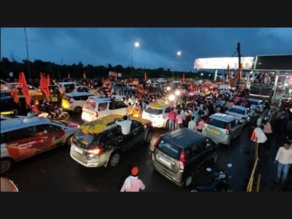 Manoj Jarange-Patil’s Convoy Enters Mumbai for Maratha Quota Protest at Azad Maidan | Manoj Jarange-Patil’s Convoy Enters Mumbai for Maratha Quota Protest at Azad Maidan Manoj Jarange-Patil’s Convoy Enters Mumbai for Maratha Quota Protest at Azad Maidan | Manoj Jarange-Patil’s Convoy Enters Mumbai for Maratha Quota Protest at Azad Maidan