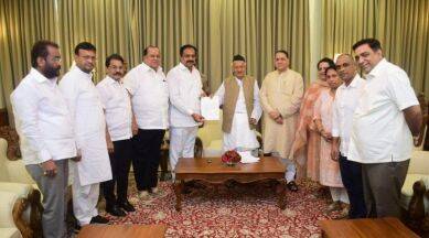 NCP leaders met Maha governor Bhagat Singh Koshiyari and urges him to dismiss Abdul Sattar | NCP leaders met Maha governor Bhagat Singh Koshiyari and urges him to dismiss Abdul Sattar NCP leaders met Maha governor Bhagat Singh Koshiyari and urges him to dismiss Abdul Sattar | NCP leaders met Maha governor Bhagat Singh Koshiyari and urges him to dismiss Abdul Sattar