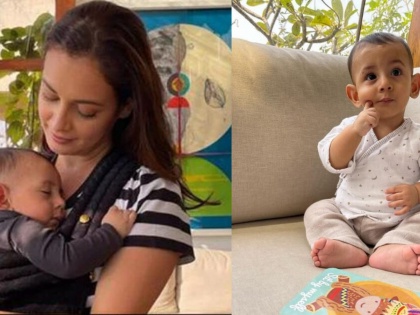 "You fill our heart with joy and gratitude": Dia Mirza pens emotional note on son Avyaan's first birthday, | "You fill our heart with joy and gratitude": Dia Mirza pens emotional note on son Avyaan's first birthday,