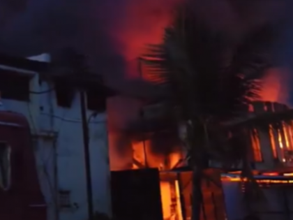 Solapur Fire: Three Dead, Several Trapped as Blaze Erupts in Towel Factory at MIDC (Watch Video) | Solapur Fire: Three Dead, Several Trapped as Blaze Erupts in Towel Factory at MIDC (Watch Video) Solapur Fire: Three Dead, Several Trapped as Blaze Erupts in Towel Factory at MIDC (Watch Video) | Solapur Fire: Three Dead, Several Trapped as Blaze Erupts in Towel Factory at MIDC (Watch Video)