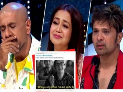 Indian Idol 12: Netizens troll Neha, Vishal and Himesh for over-acting on the show | Indian Idol 12: Netizens troll Neha, Vishal and Himesh for over-acting on the show