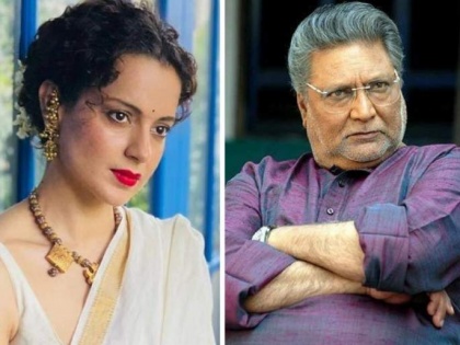 Actor Vikram Gokhale comes out in support of Kangana Ranaut's 'bheek' statement regarding India's Independence | Actor Vikram Gokhale comes out in support of Kangana Ranaut's 'bheek' statement regarding India's Independence