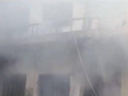UP Fire: Massive Blaze Erupts at Tannery in Kanpur; Goods Worth Lakhs Gutted (Watch Video) | UP Fire: Massive Blaze Erupts at Tannery in Kanpur; Goods Worth Lakhs Gutted (Watch Video) UP Fire: Massive Blaze Erupts at Tannery in Kanpur; Goods Worth Lakhs Gutted (Watch Video) | UP Fire: Massive Blaze Erupts at Tannery in Kanpur; Goods Worth Lakhs Gutted (Watch Video)
