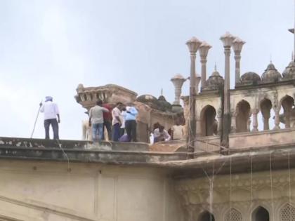 Lucknow's iconic 230-Year-Old Bara Imambara’s Parapet Collapses Due To Heavy Rainfall | Lucknow's iconic 230-Year-Old Bara Imambara’s Parapet Collapses Due To Heavy Rainfall