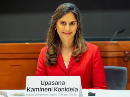Upasana Kamineni Konidela Makes a Powerful Statement at Harvard India Business Forum 2025, Says ‘India is Not Just Scaling Healthcare—We Are Redefining Its Future' | Upasana Kamineni Konidela Makes a Powerful Statement at Harvard India Business Forum 2025, Says ‘India is Not Just Scaling Healthcare—We Are Redefining Its Future' Upasana Kamineni Konidela Makes a Powerful Statement at Harvard India Business Forum 2025, Says ‘India is Not Just Scaling Healthcare—We Are Redefining Its Future' | Upasana Kamineni Konidela Makes a Powerful Statement at Harvard India Business Forum 2025, Says ‘India is Not Just Scaling Healthcare—We Are Redefining Its Future'