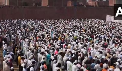 Mukhtar Ansari Death: People Gather in Large Numbers for Gangster-Turned-Politician's Last Rites (Watch Video) | Mukhtar Ansari Death: People Gather in Large Numbers for Gangster-Turned-Politician's Last Rites (Watch Video)