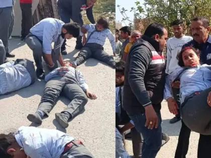 Moradabad Accident: Speeding Car Runs Over Schoolgirls in Uttar Pradesh; Two in Critical Condition (Watch Video) | Moradabad Accident: Speeding Car Runs Over Schoolgirls in Uttar Pradesh; Two in Critical Condition (Watch Video) Moradabad Accident: Speeding Car Runs Over Schoolgirls in Uttar Pradesh; Two in Critical Condition (Watch Video) | Moradabad Accident: Speeding Car Runs Over Schoolgirls in Uttar Pradesh; Two in Critical Condition (Watch Video)