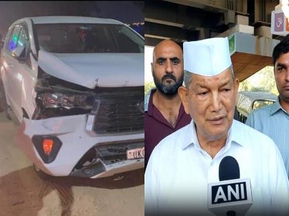 Uttarakhand Ex-CM Harish Rawat Narrowly Escapes Car Accident Near Meerut | Uttarakhand Ex-CM Harish Rawat Narrowly Escapes Car Accident Near Meerut Uttarakhand Ex-CM Harish Rawat Narrowly Escapes Car Accident Near Meerut | Uttarakhand Ex-CM Harish Rawat Narrowly Escapes Car Accident Near Meerut