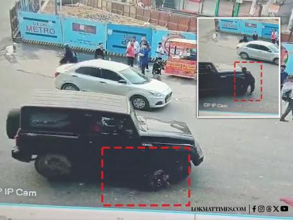 Delhi Hit-and-Run Case: Security Guard Run Over by SUV in Vasant Kunj After Asking Driver Not to Honk; CCTV Footage Surfaces | Delhi Hit-and-Run Case: Security Guard Run Over by SUV in Vasant Kunj After Asking Driver Not to Honk; CCTV Footage Surfaces Delhi Hit-and-Run Case: Security Guard Run Over by SUV in Vasant Kunj After Asking Driver Not to Honk; CCTV Footage Surfaces | Delhi Hit-and-Run Case: Security Guard Run Over by SUV in Vasant Kunj After Asking Driver Not to Honk; CCTV Footage Surfaces