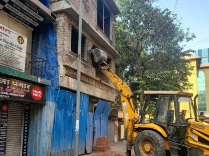 Navi Mumbai: NMMC Demolishes Illegal Structures in Vashi, Koparkhairane, and Nerul | Navi Mumbai: NMMC Demolishes Illegal Structures in Vashi, Koparkhairane, and Nerul Navi Mumbai: NMMC Demolishes Illegal Structures in Vashi, Koparkhairane, and Nerul | Navi Mumbai: NMMC Demolishes Illegal Structures in Vashi, Koparkhairane, and Nerul
