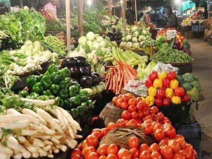 Navi Mumbai: Pre-Monsoon Rains Hike Vegetable Prices Upto 30 Percent | Navi Mumbai: Pre-Monsoon Rains Hike Vegetable Prices Upto 30 Percent