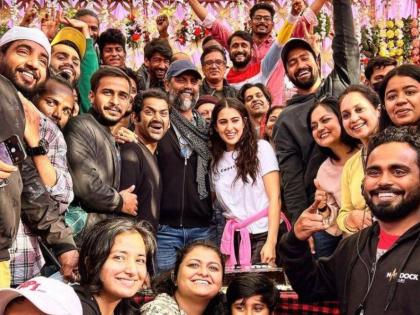 Sara Ali Khan, Vicky Kaushal wrap up Laxman Utekar's untitled flick! | Sara Ali Khan, Vicky Kaushal wrap up Laxman Utekar's untitled flick!