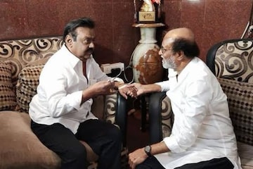 "In politics and cinema, there is no one like him": Rajinikanth heaps ultimate praise on Vijayakanth | "In politics and cinema, there is no one like him": Rajinikanth heaps ultimate praise on Vijayakanth