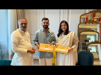 Pran Pratishtha Ceremony: Virat Kohli and Anushka Sharma Receive Invitation for Ayodhya Ram Temple Inauguration | Pran Pratishtha Ceremony: Virat Kohli and Anushka Sharma Receive Invitation for Ayodhya Ram Temple Inauguration