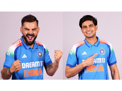 Virat Kohli, Shubman Gill, Hardik Pandya and Other India Players Pose in New Jersey Ahead of IND vs ENG 1st ODI 2025 (See Pics) | Virat Kohli, Shubman Gill, Hardik Pandya and Other India Players Pose in New Jersey Ahead of IND vs ENG 1st ODI 2025 (See Pics)