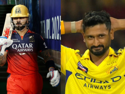 IPL 2025: Virat Kohli Punishes Khaleel Ahmed With Back-to-Back Sixes in RCB vs CSK Match; Rivalry Intensifies As Pacer Celebrates Wildly After Taking His Catch (VIDEO) | IPL 2025: Virat Kohli Punishes Khaleel Ahmed With Back-to-Back Sixes in RCB vs CSK Match; Rivalry Intensifies As Pacer Celebrates Wildly After Taking His Catch (VIDEO)