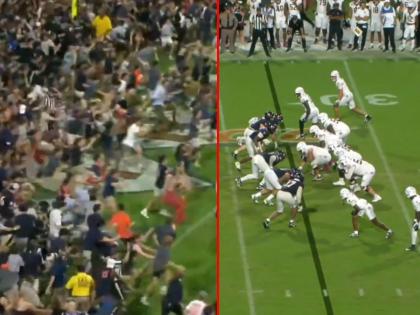 Virginia vs Florida State: Fans Storm Scott Stadium After Cavaliers Beat No 8 Florida State