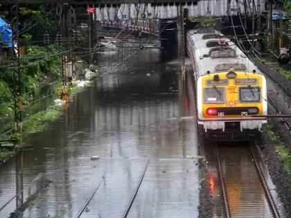 Mumbai Rains: Local train services suspended due to waterlogging | Mumbai Rains: Local train services suspended due to waterlogging