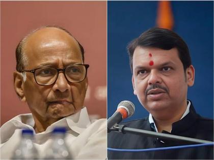 NCP chief Sharad Pawar reacts to Deputy CM Devendra Fadnavis's statement | NCP chief Sharad Pawar reacts to Deputy CM Devendra Fadnavis's statement